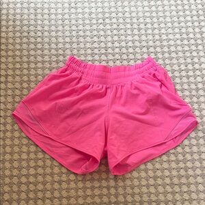 Lululemon Hottie Hot Size 2 Pink Athletic Shorts